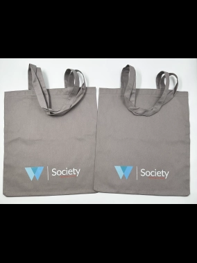190gr Gabardin Pamuklu Renkli Kumaş Bez Çanta (35x40 cm) – 70 cm Askılı