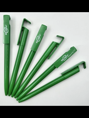 Çevirmeli Telefon Standlı Plastik Tükenmez Kalem