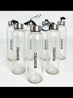 500 ml Cam Matara Şu Şişesi Kılıfsız