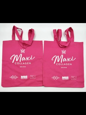 190gr Gabardin Pamuklu Renkli Kumaş Bez Çanta (35x40 cm) – 70 cm Askılı