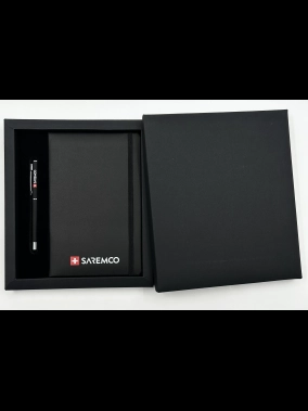 13×21 Ciltbezi Defter & Metal Roller Kalem Kutulu Hediye Seti