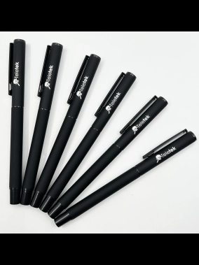 Kapaklı Metal Roller Kalem Süper Jel Refil