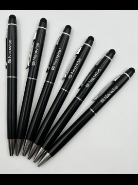 Çevirmeli Metal Dokunmatikli Touchpen Tükenmez Kalem