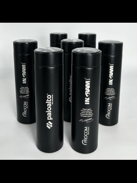 450 ML Isı Derecesi Gösteren Dijital Göstergeli Çelik Termos