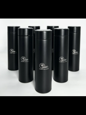 450 ML Isı Derecesi Gösteren Dijital Göstergeli Çelik Termos