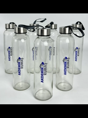 500 ml Cam Matara Şu Şişesi Kılıfsız