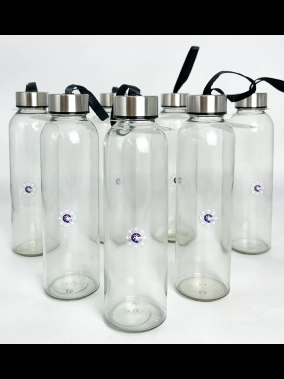 500 ml Cam Matara Şu Şişesi Kılıfsız