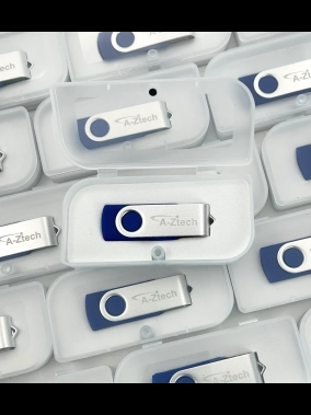 128 GB Döner Metal Başlıklı USB Bellek