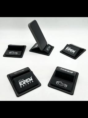 Suni Deri Telefon Standı