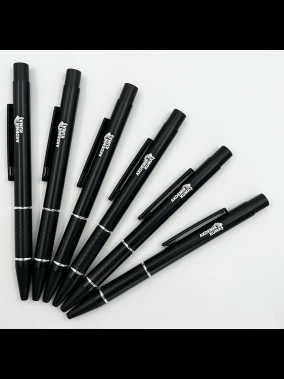 Basmalı Metal Tükenmez Kalem Roller Jel Refil