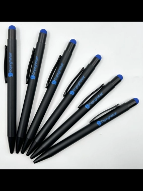 Lazer Baskıyla Renk Değişen Touchpen Metal Kalem