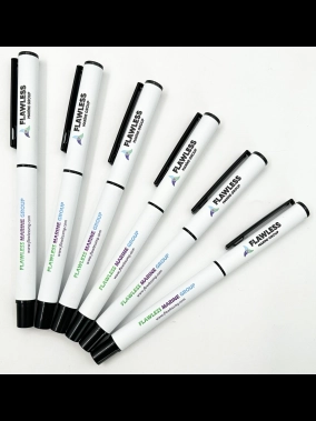 Kapaklı Metal Roller Kalem Süper Jel Refil