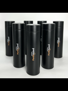 450 ML Isı Derecesi Gösteren Dijital Göstergeli Çelik Termos