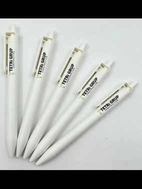 Plastik Basmalı Tükenmez Jel Kalem