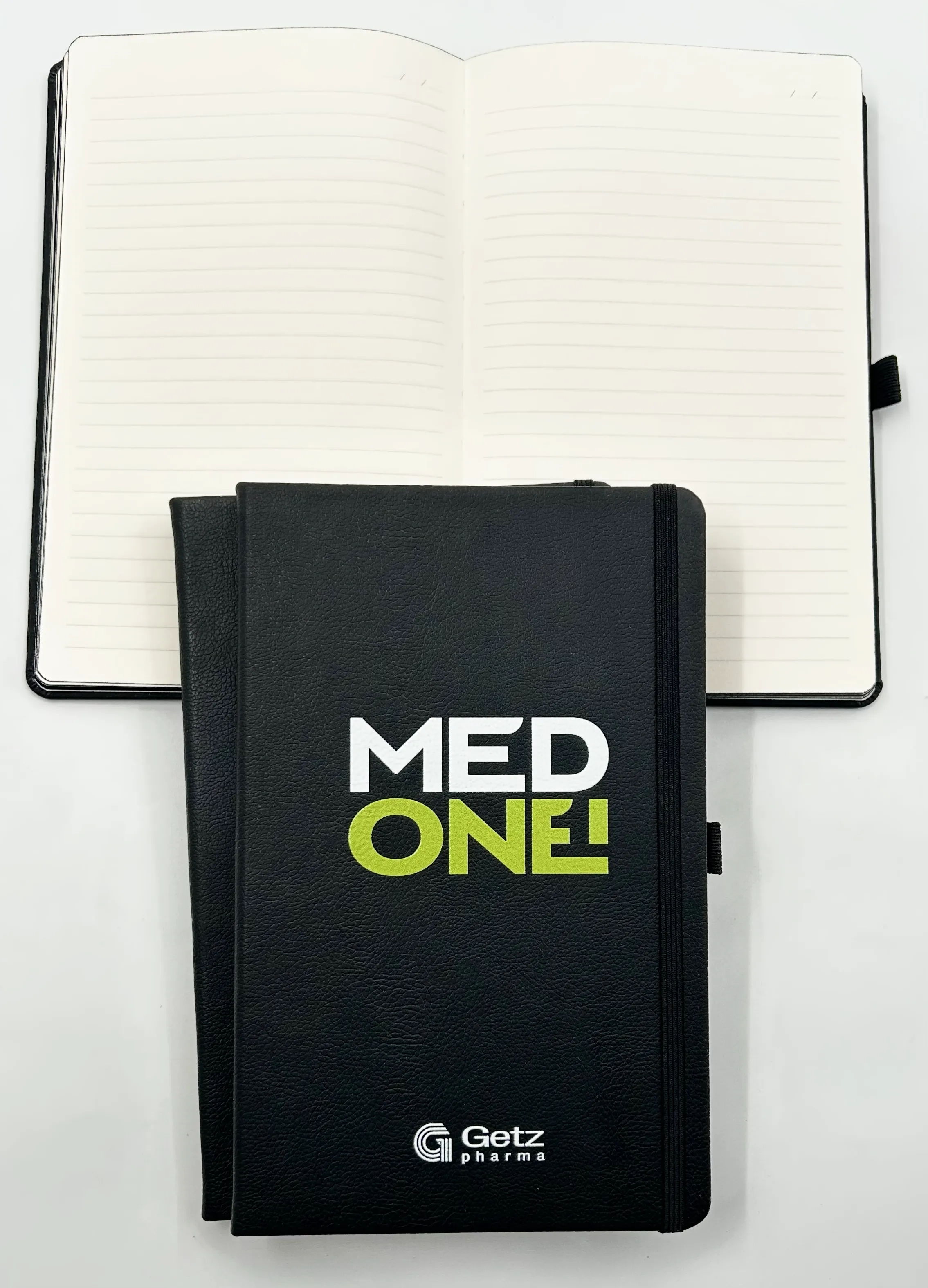 13 x 21 cm Termo PU Sert Kapaklı Tarihsiz Defter, 196 Sayfa, 80 gr Ivory Krem Çizgili İç Kağıt, Renkli Kenarlı, Esnek Lastikli, Kalem Tutuculu Promozone
