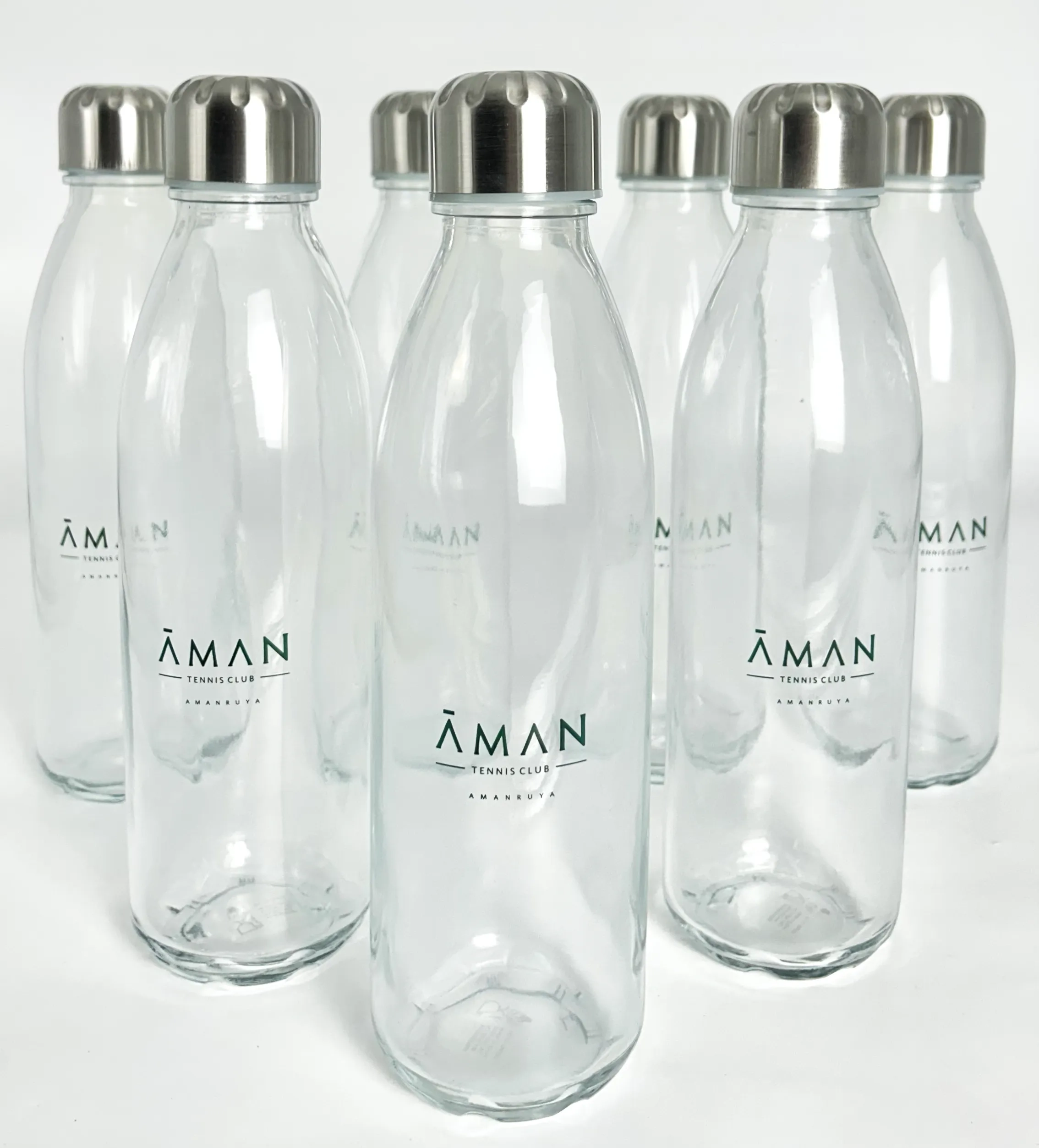 650 ml Renkli Cam Su Şişesi Promozone
