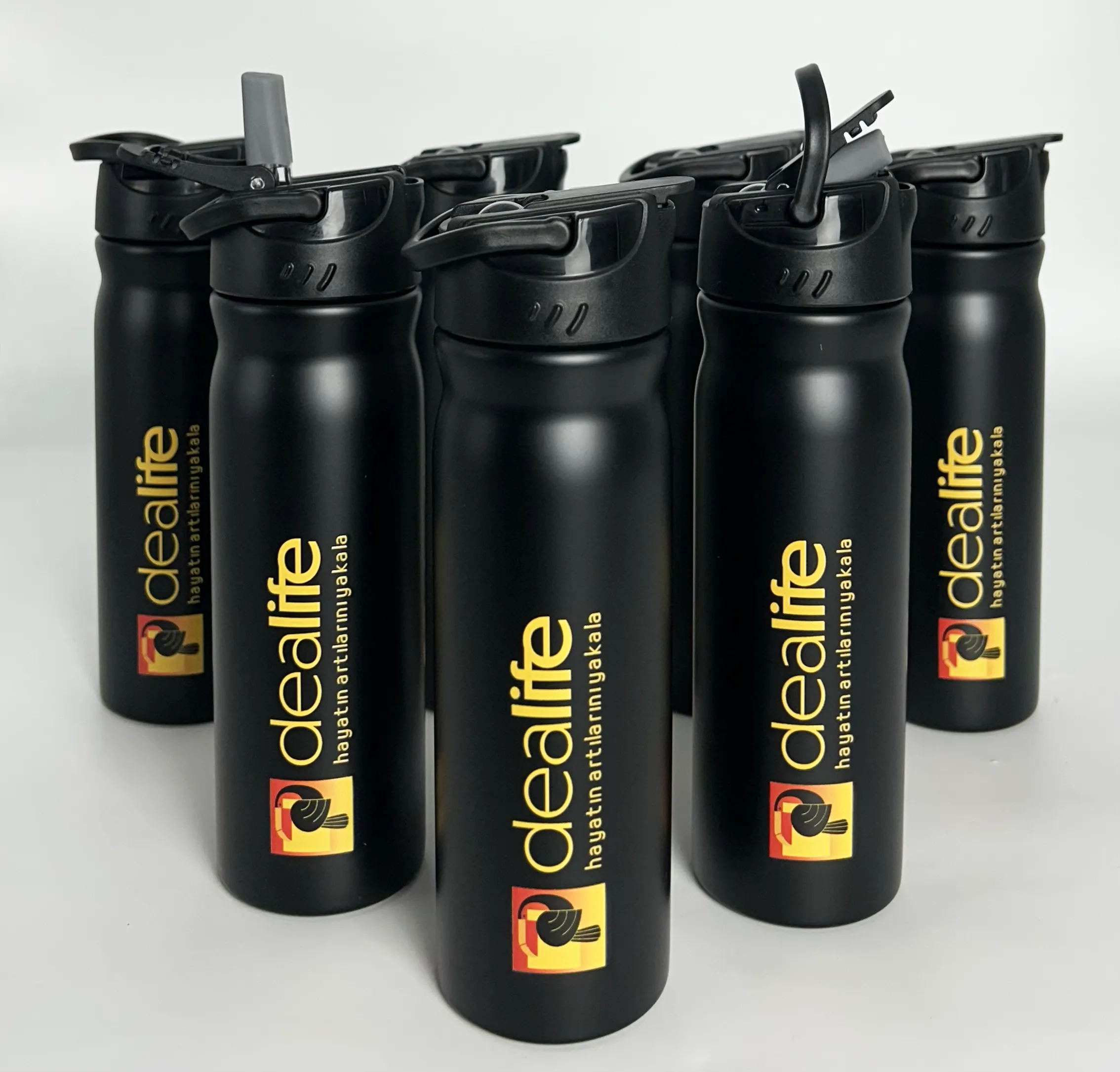 500 ml Emzik Kapaklı Sporcu Matarası Promozone