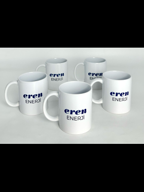 Porselen Süblimasyon Klasik Silindir Promosyon Kupa Bardak - Kutulu