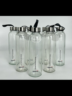 500 ml Cam Matara Şu Şişesi Kılıfsız