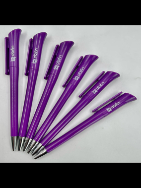 Plastik Çevirmeli Tükenmez Kalem