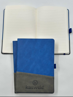 15 x 21 cm Termo Deri Cepli Kapaklı Tarihsiz Defter 224 Sayfa 80 gr Ivory Krem Çizgili İç Kağıt Kalem Tutuculu