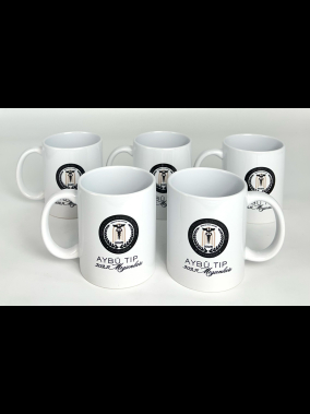 Porselen Süblimasyon Klasik Silindir Promosyon Kupa Bardak - Kutulu