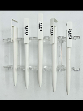 Çevirmeli Telefon Standlı Plastik Tükenmez Kalem