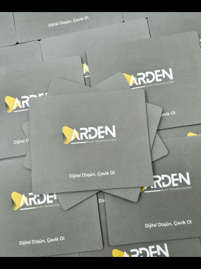 22 x 18 cm Standart Logo Baskılı Mouse Pad