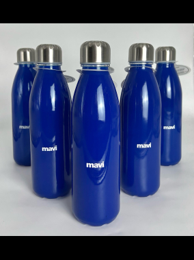 650 ml Renkli Cam Su Şişesi