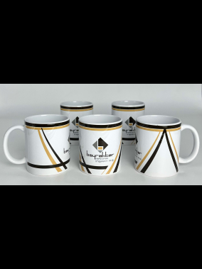 Porselen Süblimasyon Klasik Silindir Promosyon Kupa Bardak - Kutulu