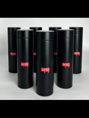 450 ML Isı Derecesi Gösteren Dijital Göstergeli Çelik Termos