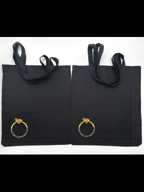 190gr Gabardin Pamuklu Renkli Kumaş Bez Çanta (35x40 cm) – 70 cm Askılı