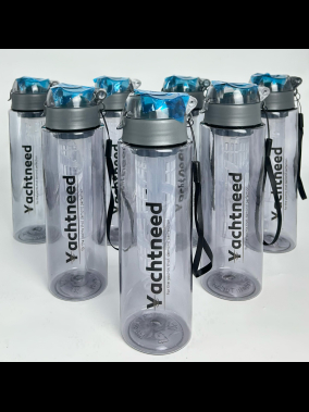 800 ML Detoks Filtreli Plastik Su Şişesi