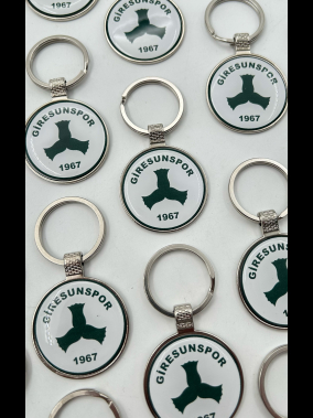 Yuvarlak Domeks Anahtarlık