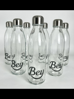 650 ml Renkli Cam Su Şişesi