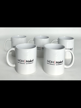 Porselen Süblimasyon Klasik Silindir Promosyon Kupa Bardak - Kutulu