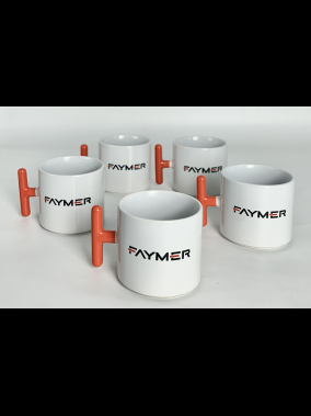 Süblimasyon Porselen T Kupa Bardak - Kutulu