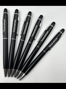 Çevirmeli Metal Dokunmatikli Touchpen Tükenmez Kalem