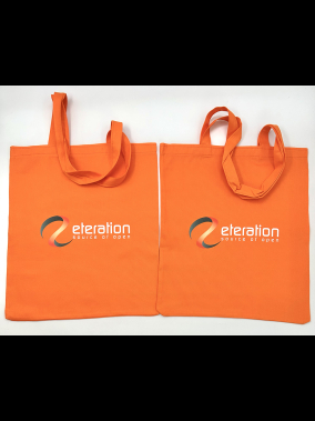 190gr Gabardin Pamuklu Renkli Kumaş Bez Çanta (35x40 cm) – 70 cm Askılı