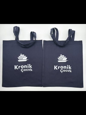 190gr Gabardin Pamuklu Renkli Kumaş Bez Çanta (35x40 cm) – 70 cm Askılı