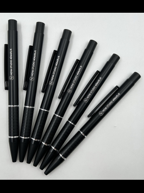 Basmalı Metal Tükenmez Kalem Roller Jel Refil