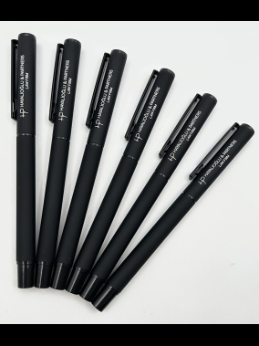 Kapaklı Metal Roller Kalem Süper Jel Refil