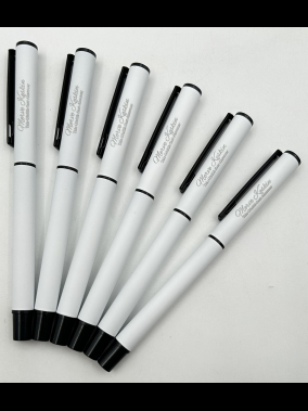 Kapaklı Metal Roller Kalem Süper Jel Refil