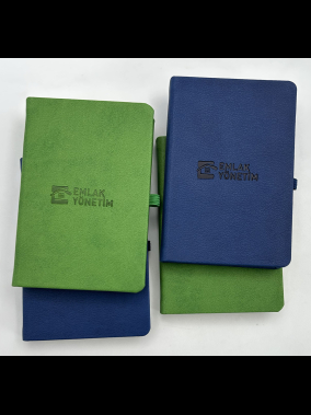 13 x 21 cm Termo PU Sert Kapaklı Tarihsiz Defter, 224 Sayfa, 70 gr Ivory Krem Çizgili İç Kağıt, Esnek Kapak Lastikli, Kalem Tutuculu