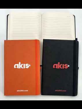 13 x 21 cm Termo Deri Kapaklı Ekonomik Defter 160 Sayfa 60 gr Holmen İç Kağıt Çizgili