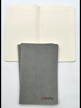 13 x 21 cm Terzi Dikişli Yumuşak Kapaklı Tarihsiz Defter, 64 Sayfa, 70 gr Ivory Çizgili İç Kağıt