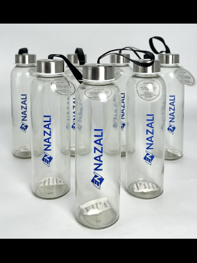 500 ml Cam Matara Şu Şişesi Kılıfsız