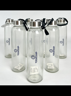 500 ml Cam Matara Şu Şişesi Kılıfsız