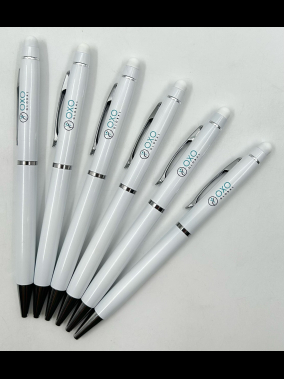 Çevirmeli Metal Dokunmatikli Touchpen Tükenmez Kalem