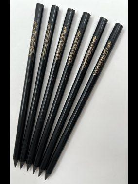 Natural  Yuvarlak Siyah Latalı Kurşun Kalem